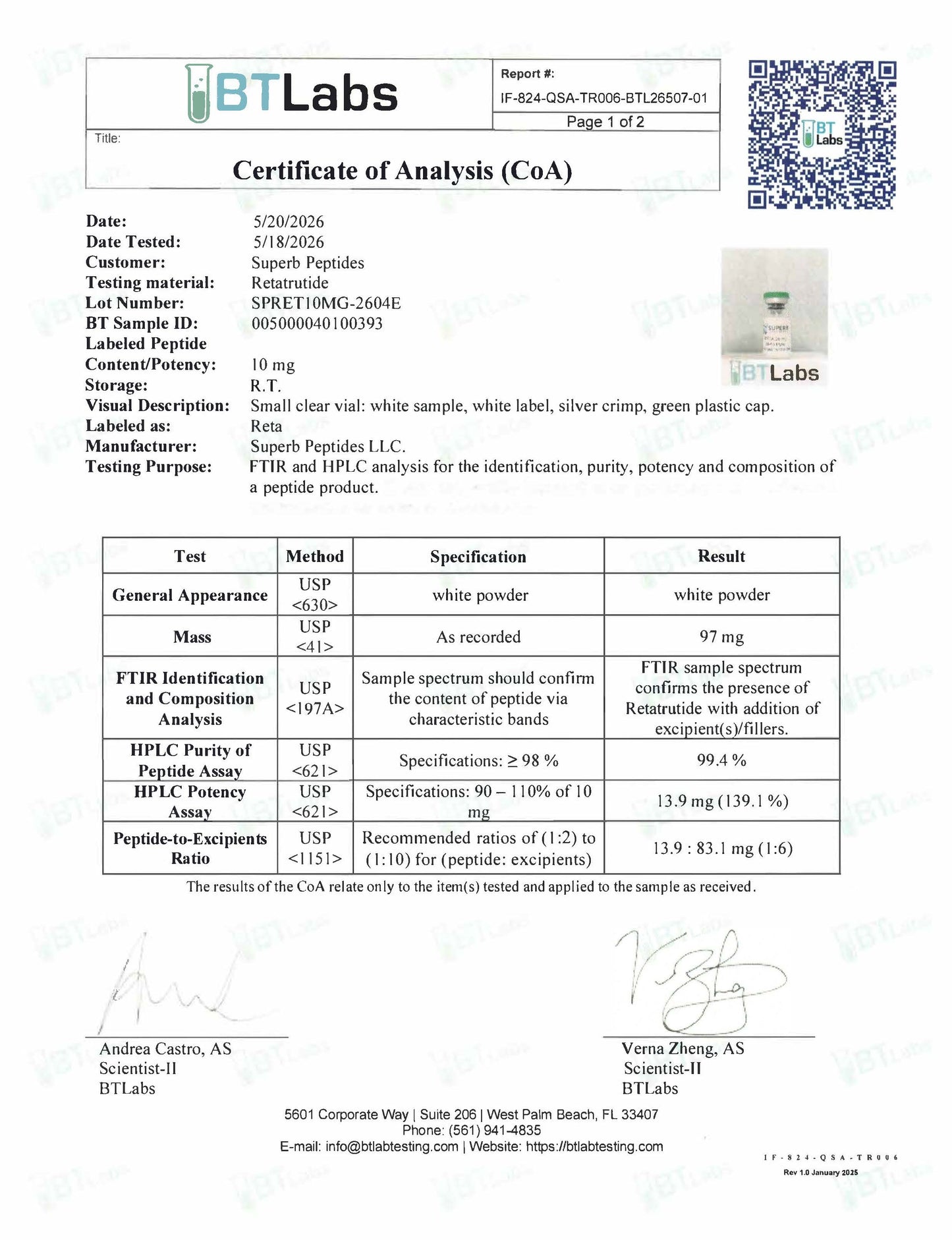 Research Compound 3R 10 mg